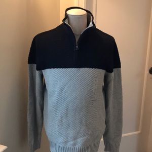 Men’s cotton Nautica color block sweater